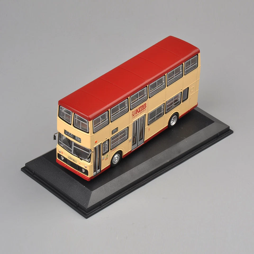 1:76 Classic Hongkong 11c Road Double Decker Bus KMB Car Vehicle Kids Gifts Toys - Image 4 of 4