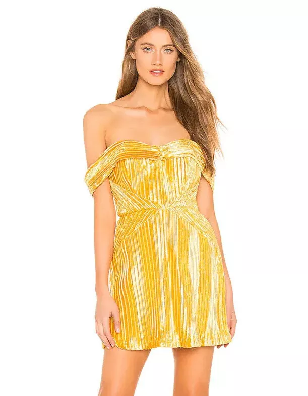 Nbd cheap yellow dress