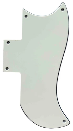Custom For Gibson SG 61 Guitar Pickguard Scratch Plate,3 Ply Parchment