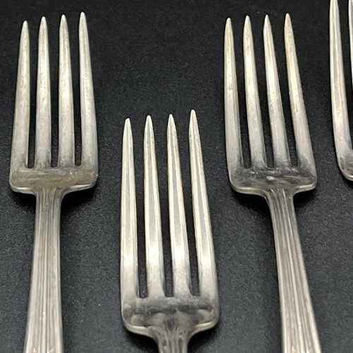 5 Piatto in argento Lenox Wallace Deerfield modello argento 7" forchette da cena - Foto 6 di 10