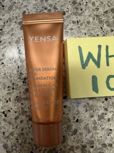 YENSA SUPER SERUM SILK FOUNDATION .34oz/10mL in MEDIUM2 TRAVEL SZ SEALED - Picture 9 of 18