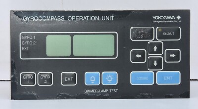 Yokogawa Denshiki MKR024 Gyrocompass Operation Unit Ser.No. 0402