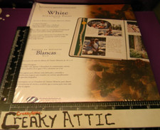 CREATIVE MEMORIES 15 WHITE SCRAPBOOK PAGES NEW IN PACKAGE CREAKYATTIC