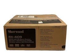SHERWOOD RX-4109 200W Am/Fm Stereo Receiver Remote Antenna Manual “Bundle ”