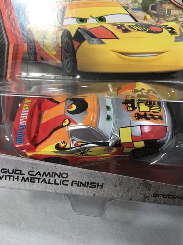 2012 Disney Pixar CARS 2: “MIGUEL CAMINO WITH METALLIC FINISH” Kmart Exclusive - Picture 2 of 11
