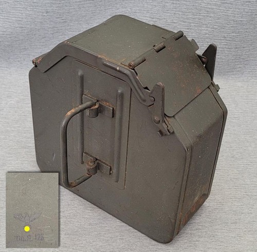 Original Patronenkasten 36 für MG34/MG42 2. WK Wehrmacht mit Wa Stempel 1939