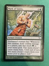 Mark of SakikoBetrayers of Kamigawa Uncommon 135/165 MTG Magic The Gathering