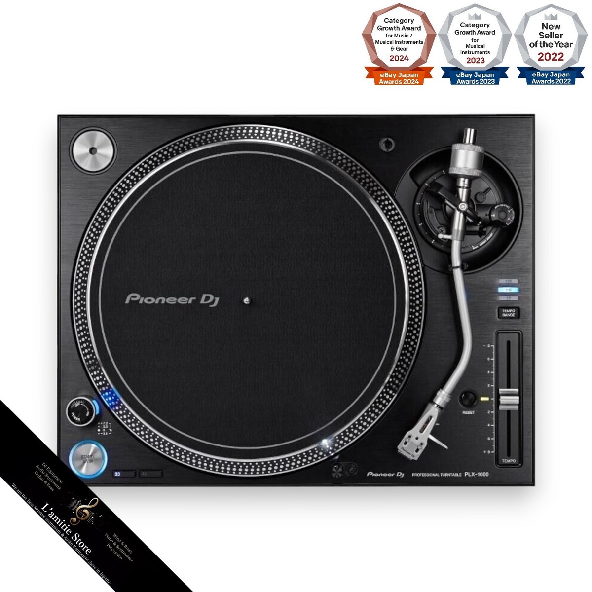 Pioneer DJ PLX-1000 Turntable Japan PLX1000 Direct Drive