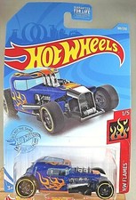 2021 Hot Wheels 189 Hw Flames 15 Mod Rod Blue Wblack Dd8 Spoke Yellow Rims 2021 Hot Wheels 189 Hw Flames 15 Mod Rod Blue Wblack Dd8 Spoke Yellow Rims