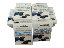 Lot Of 10 X TYLT Medallion Compact Wireless Charger Connects To PC & Power Bank