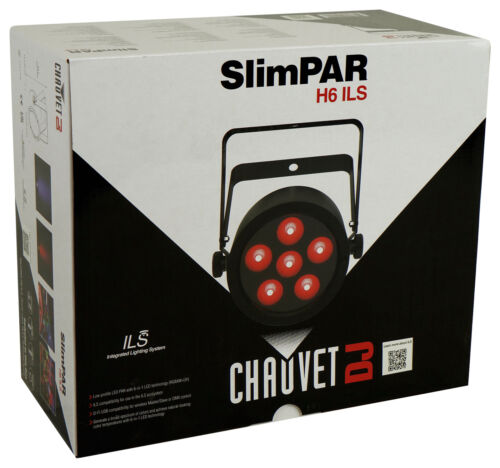 Chauvet DJ SlimPAR H6 ILS RGBAW+UV LED DMX Par Can Party/Stage Wash Light - Picture 7 of 7