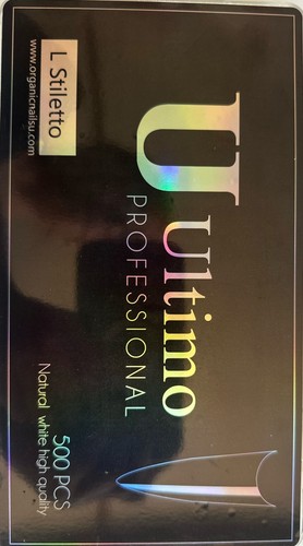 TIPS STILETTO LONG Natural CON 500PC Ultimo 413875 - Picture 3 of 4