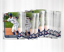 (30) COUNT LOT MARTIN GIMENEZ 2022 BOWMAN PROSPECTS CARD #BP97