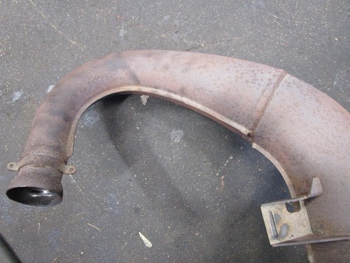 92 Polaris Indy XCR 440 Snowmobile Exhaust Muffler Pipe Manifold & Parts - Picture 9 of 13
