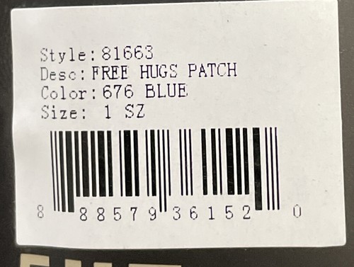 *BRAND NEW* 5.11 TACTICAL FREE HUGS PATCH POLICE K9 THIN BLUE LINE “FREE HUGS” - Picture 5 of 5