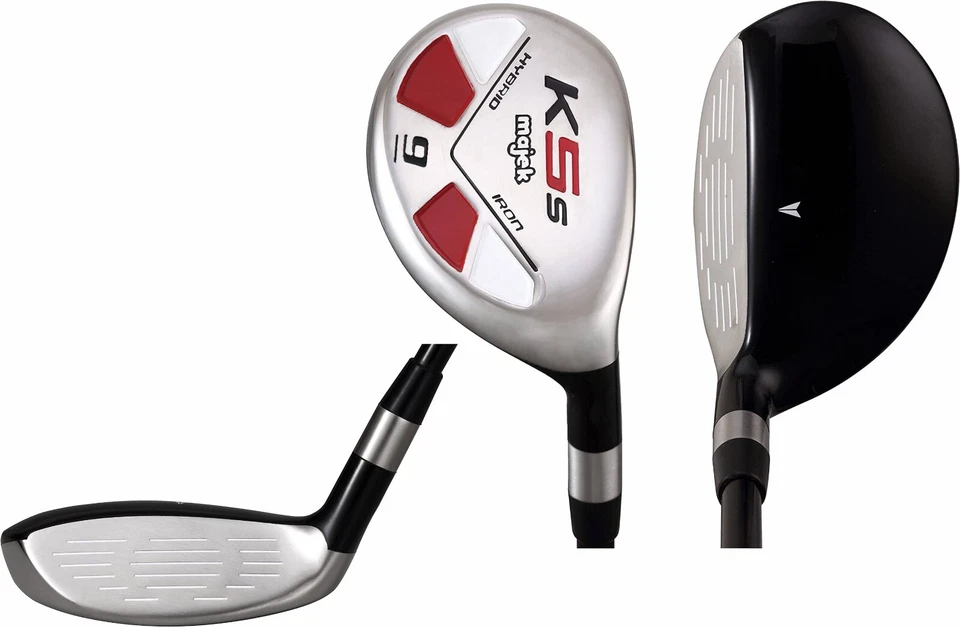 Senior Mens Majek Golf All Hybrid Partial Set (7-SW) Senior Flex Utility Clubs - Image 4 of 4