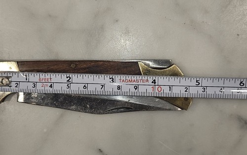 LOT OF 2 Vintage Locking Blade Folding Pocket Knife Pakistan 4" Blade + Smaller - Bild 16 von 22