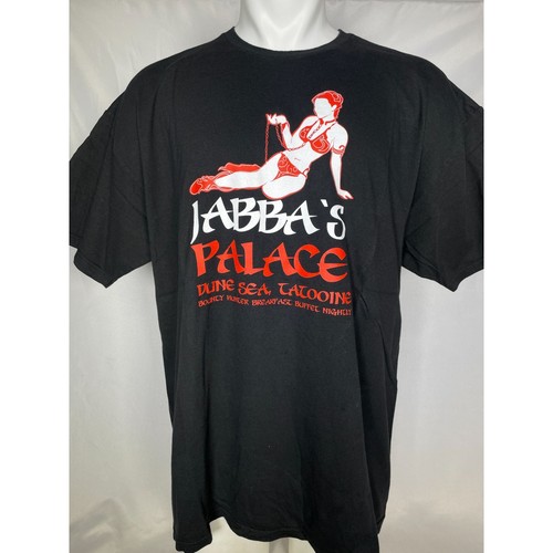 Slave Leia Jabba's Palace Dune Sea Tatooine TeeFury T-Shirt Men's XXL - 第 1/11 張圖片