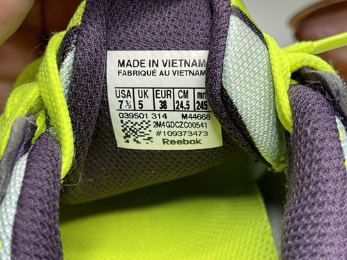 Reebok - Women Size 7.5 Dual Compound Running Shoes - Women’s Size 7.5 Purple - Picture 8 of 9