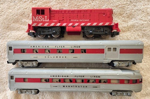 21813 American Flyer MStL Missouri Baldwin Diesel Engine*Partial 20193 Uncat Set - Picture 2 of 19