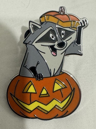 Disney Halloween "MEEKO" aus Pocahontas Kürbis Pin und Aladdin Pin