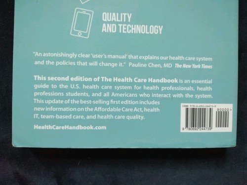 The Health Care Handbook 2nd Ed. A Clear and Concise U.S. Guide Softcover Book - Foto 3 di 20
