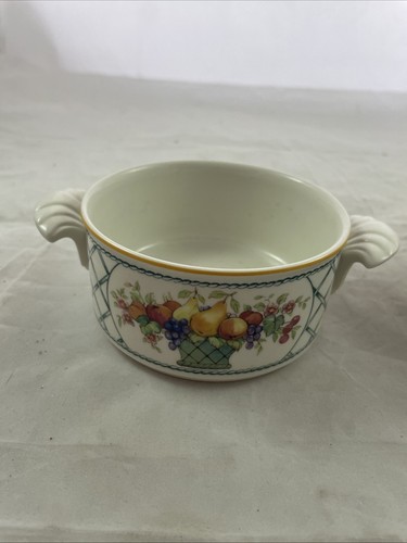 Villeroy & Boch Basket Cream Soup Bowl Set of 2 - Picture 2 of 7