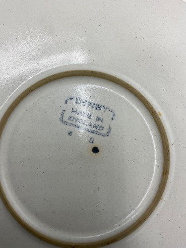 Denby Troubadour Magnolia Set of 4 Stoneware 10" Dinner Plates - Picture 8 of 9