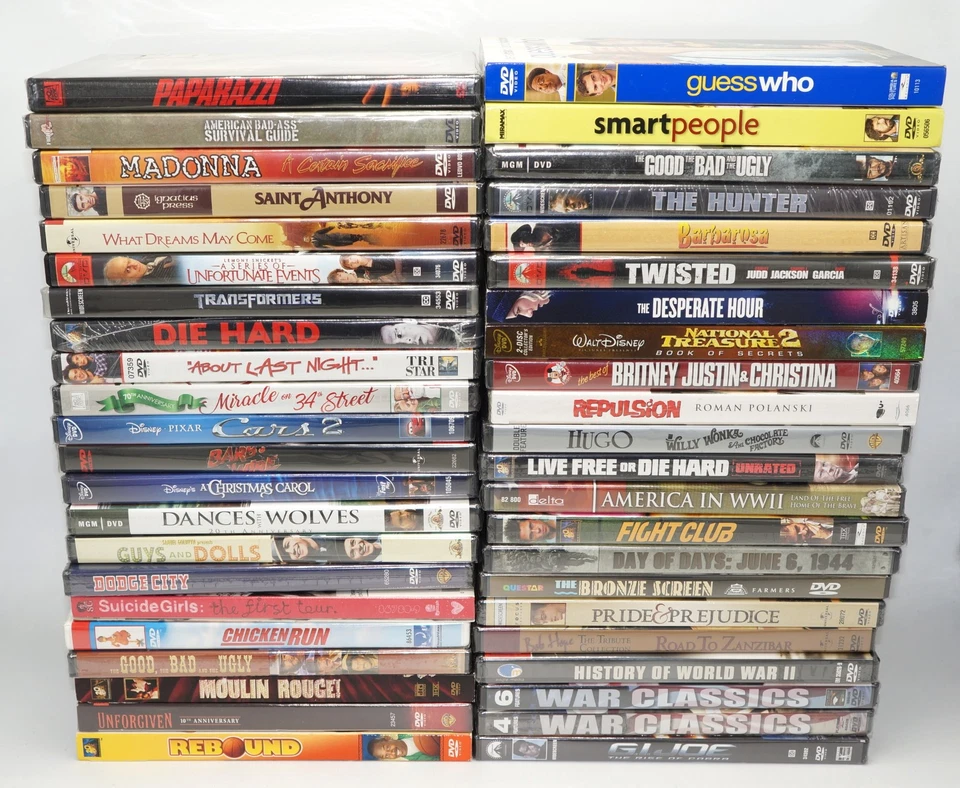 DVD / Blu Ray Sealed NEW You Pick Odd Rare OOP War Western Kids Docu. Free Ship - Image 4 of 4