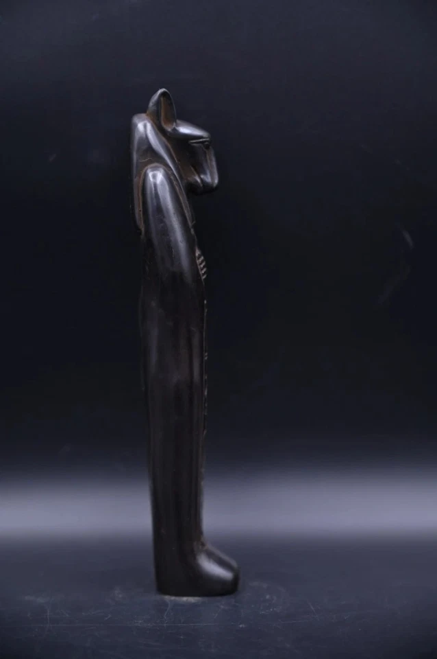 Authentic Ancient Egyptian Antiques Rare Egyptian Seth Stone Statue Egyptian BC - Image 2 of 4