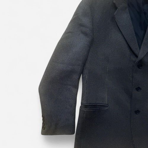 Ede & Ravenscroft Wool Blazer 44R Heritage British Tailoring Micro-Houndstooth - Picture 2 of 10
