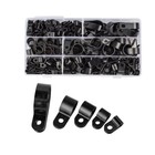 200Pcs Nylon Cable Clamp Thickening Cable Management Clip Mounting Cord Fastener