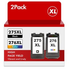 PG-275XL Ink Compatible For Canon 275 276 XL Pixma TR4722 TS3522 TS3722 TR4720
