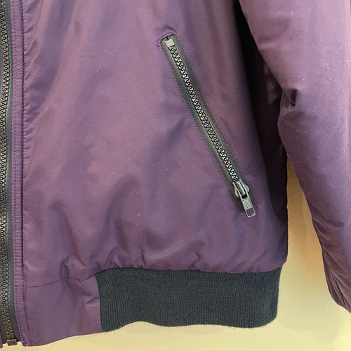 Vintage LL Bean Jacket Womens Petite Medium Purple Warm Up Fleece Lined USA Made - Picture 4 of 12
