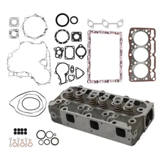 Complete Cylinder Head Assy With Valves & Full Gasket Kit For Kubota D905 Engine