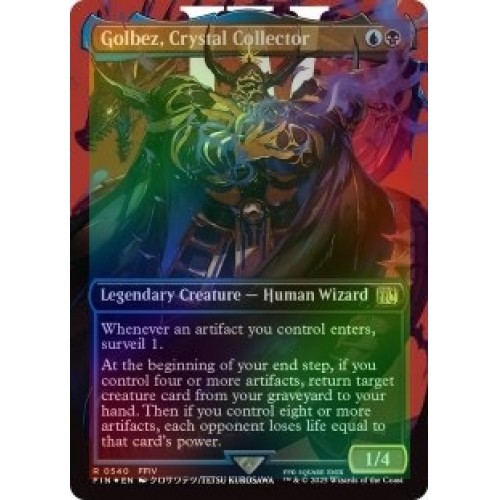 Foil Golbez, Crystal Collector (borderless) (surge Foil
