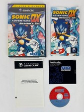 Sonic Adventure DX: Director's Cut (Nintendo GameCube, 2003) CIB With Reg Card