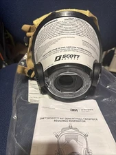 Scott AV-3000 HT MASK W/ KEVLAR NETTING, SIZE LARGE SCBA AIR PAK MASKS