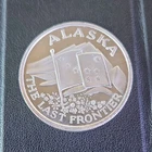1 oz .999 Fine Silver Round Anchorage Alaska The Last Frontier