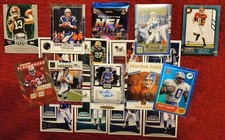 Nfl card Lot, Elway, Brady, Manning, Rice, & more. Nfl 5 pk, rookies, autograph!