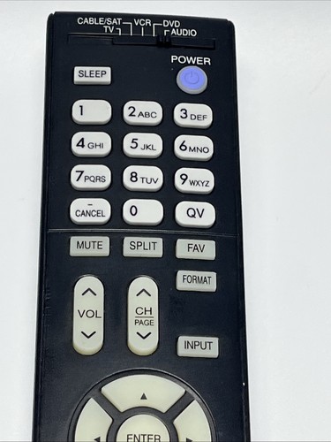 Telecomando MITSUBISHI 3331RA1-01 WD82838 WD73736 WD65833 WD57731 LT4624 OEM - Foto 2 di 5