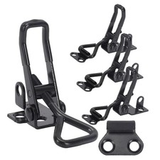 4 Pack Toggle Clamp Latch 4003 Style 1320 Lbs Capacity Black Adjustable Lock