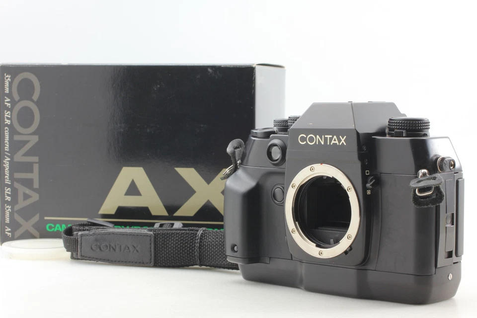 [Near MINT in Box] Contax AX SLR 35mm Film Camera Black For C/Y Mount From JAPAN - Image 3 of 4