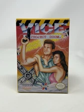 Vice Project Doom Nintendo Entertainment System NES Complete CIB w All Inserts