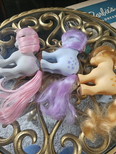 Drei My Little Pony Gen 1 Serie Ponys mit Haarbürste - Bild 6 von 11