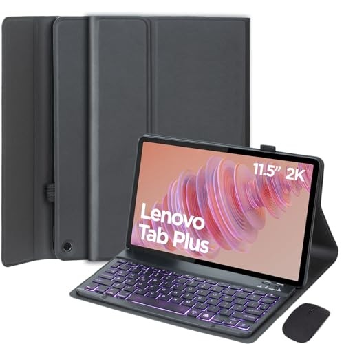 Keyboard Case for Lenovo Tab Plus 11.5 Inch 2024 Release (TB351FU), Mouse and - Picture 2 of 8