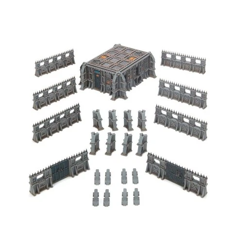 STC Hab Bunker + Stockades 40k Terrain New on Sprues Warhammer 40k FREE POST