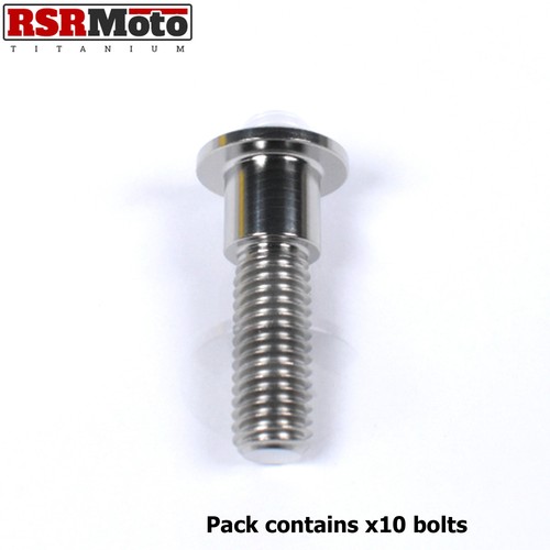 Triumph Rocket III 2300 (04-18) 3 2500 (19-23) Titanium Front Disc Bolts Torx - Picture 7 of 9