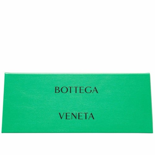 Bottega Veneta BV1012S 007 Silver Brown Lens Square Sunglasses Unisex AUTHENTIC - Picture 6 of 6