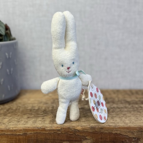 Maileg Baby Bunny Rattle - New With Tags Retired Soft Toy Rare 6" - Picture 4 of 6